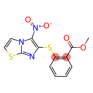 METHYL 2-[(5-NITROIMIDAZO[2,1-B][1,3]THIAZOL-6-YL)SULFANYL]BENZENECARBOXYLATE