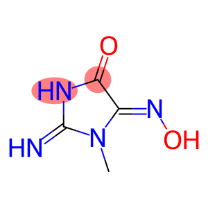 1-Methyl-2-imino-5-(hydroxyimino)imidazolidine-4-one
