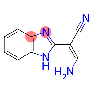 1H-Benzimidazole-2-acetonitrile,alpha-(aminomethylene)-,(alphaE)-(9CI)