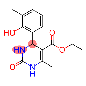 5-Pyrimidinecarboxylicacid,1,2,3,4-tetrahydro-4-(2-hydroxy-3-methylphenyl)-6-methyl-2-oxo-,ethylester(9CI)