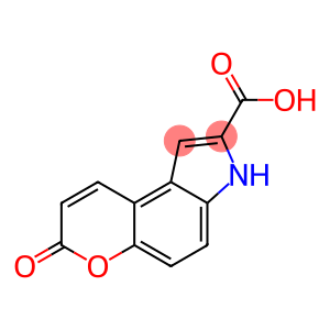 Pyrano[3,2-e]indole-2-carboxylic acid, 3,7-dihydro-7-oxo-