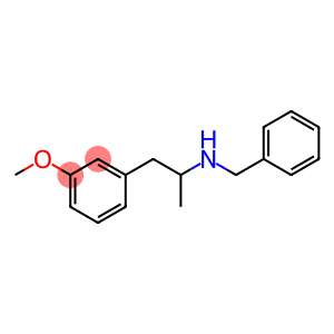 Benzeneethanamine, 3-methoxy-α-methyl-N-(phenylmethyl)-