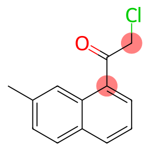 Ethanone, 2-chloro-1-(7-methyl-1-naphthalenyl)- (9CI)