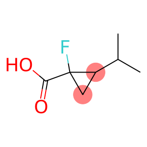 Cyclopropanecarboxylic acid, 1-fluoro-2-(1-methylethyl)- (9CI)