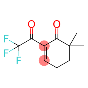 2-Cyclohexen-1-one, 6,6-dimethyl-2-(trifluoroacetyl)- (9CI)