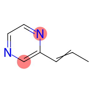 Pyrazine, 2-(1-propen-1-yl)-