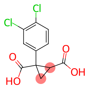 1-(3,4-dichloro-phenyl)cyclopropane-1,2-dicarboxylic acid