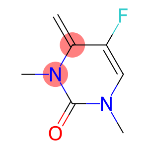 2(1H)-Pyrimidinone,5-fluoro-3,4-dihydro-1,3-dimethyl-4-methylene-(9CI)