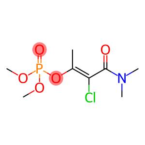 (Z)-2-chloro-3-dimethoxyphosphoryloxy-N,N-dimethyl-but-2-enamide