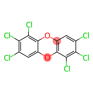 Dibenzo(b,e)(1,4)dioxin, hexachloro