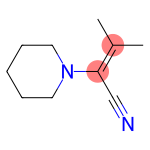 1-Piperidineacetonitrile,alpha-(1-methylethylidene)-(9CI)