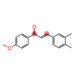 3-(3,4-dimethylphenyl)-1-(4-methoxyphenyl)-2-propen-1-one