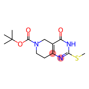 4-Hydroxy-2-methylsulfanyl-7,8-dihydro-5H-pyrido[4,3-d]pyrimidine-6-carboxylic acid tert-butyl ester