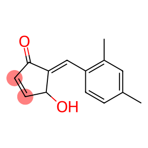 2-Cyclopenten-1-one, 5-[(2,4-dimethylphenyl)methylene]-4-hydroxy- (9CI)