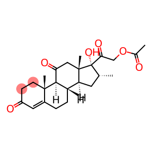 Pregn-4-ene-3,11,20-trione, 21-(acetyloxy)-17-hydroxy-16-methyl-, (16α)- (9CI)