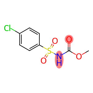 methyl (4-chlorophenyl)sulfonylcarbamate