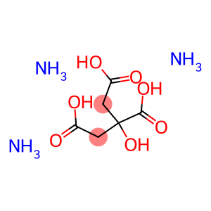 2,3-propanetricarboxylicacid,2-hydroxy-triammoniumsalt