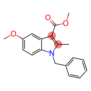 1H-Indole-3-carboxylic acid, 5-methoxy-2-methyl-1-(phenylmethyl)-, methyl ester
