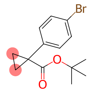 1-(4-Bromo-phenyl)-cyclopropanecarboxylic acid tert-butyl ester