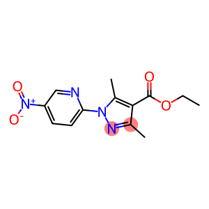 ETHYL 3,5-DIMETHYL-1-(5-NITRO-2-PYRIDINYL)-1H-PYRAZOLE-4-CARBOXYLATE