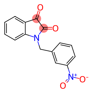 1-(3-硝基苄基)-1H-吲哚-2,3-二酮