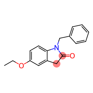 1-苯甲基-5-乙氧基二氢吲哚-2-酮