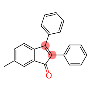 1H-Inden-1-one, 6-methyl-2,3-diphenyl-