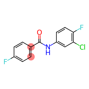 Benzamide, N-(3-chloro-4-fluorophenyl)-4-fluoro-