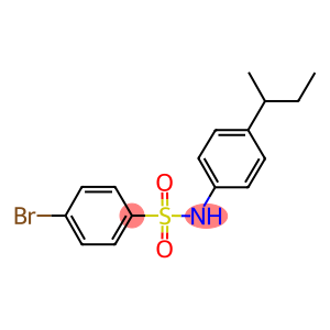 4-bromo-N-(4-sec-butylphenyl)benzenesulfonamide