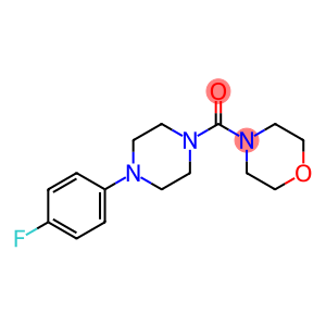 [4-(4-fluorophenyl)piperazin-1-yl]-morpholin-4-ylmethanone