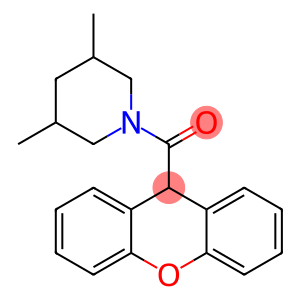 Methanone, (3,5-dimethyl-1-piperidinyl)-9H-xanthen-9-yl-