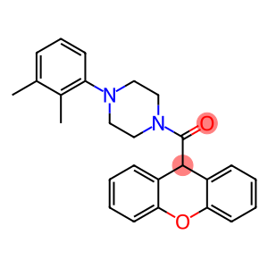 1-(2,3-dimethylphenyl)-4-(9H-xanthen-9-ylcarbonyl)piperazine