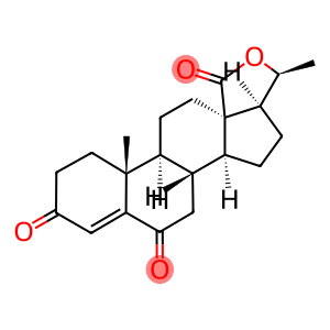 Pregn-4-en-18-oic acid, 20α-hydroxy-3,6-dioxo-, γ-lactone (8CI)