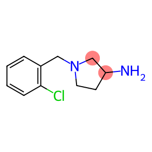 3-Pyrrolidinamine, 1-[(2-chlorophenyl)methyl]-