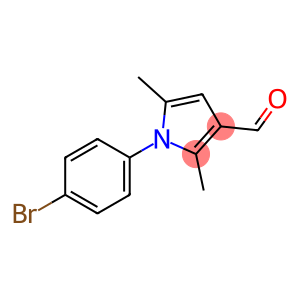 1-(4-溴苯基)-2,5-二甲基-1H-吡咯-3-甲醛