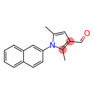 2,5-dimethyl-1-naphthalen-2-ylpyrrole-3-carbaldehyde