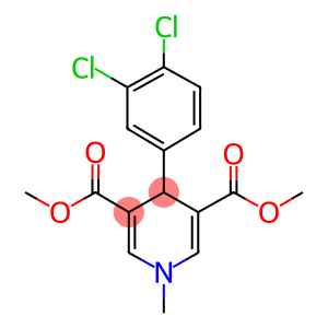 dimethyl 4-(3,4-dichlorophenyl)-1-methyl-1,4-dihydro-3,5-pyridinedicarboxylate