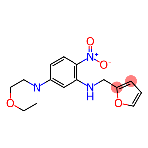 4-{3-[(2-furylmethyl)amino]-4-nitrophenyl}morpholine