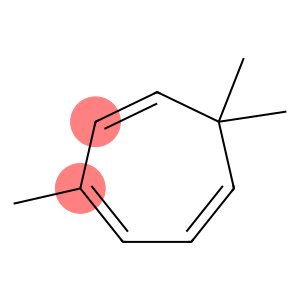 1,3,5-Cycloheptatriene, 3,7,7-trimethyl-