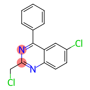 6-chloro-2-(chloromethyl)-4-phenylquinazoline