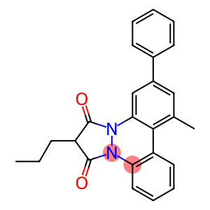 8-Methyl-2-propyl-6-phenyl-1H-benzo[f]pyrazolo[1,2-a]cinnoline-1,3(2H)-dione