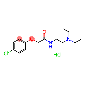 2-(4-chlorophenoxy)-N-[2-(diethylamino)ethyl]acetamide monohydrochloride