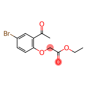 ethyl 2-(2-acetyl-4-bromophenoxy)acetate