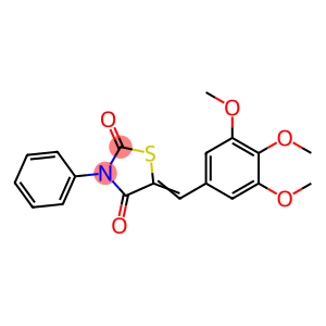 2,4-Thiazolidinedione, 3-phenyl-5-[(3,4,5-trimethoxyphenyl)methylene]-