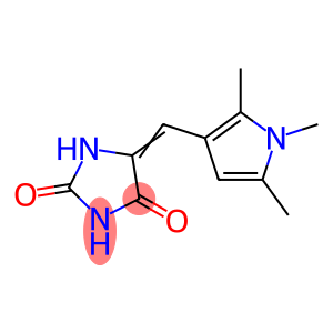 2,4-Imidazolidinedione, 5-[(1,2,5-trimethyl-1H-pyrrol-3-yl)methylene]- (9CI)