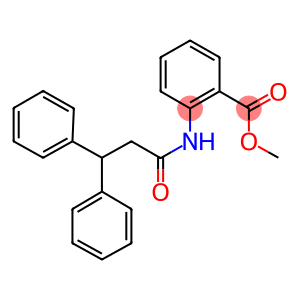 methyl 2-[(3,3-diphenylpropanoyl)amino]benzoate