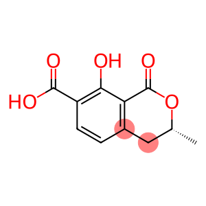 (R)-3,4-Dihydro-8-hydroxy-3-methyl-1-oxo-1H-2-benzopyran-7-carboxylic acid