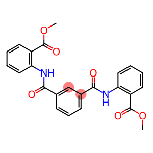 methyl 2-[[3-[(2-methoxycarbonylphenyl)carbamoyl]benzoyl]amino]benzoate