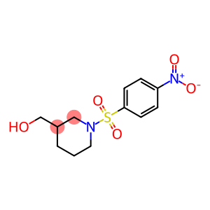 {1-[(4-Nitrophenyl)sulphonyl]piperidin-3-yl}methanol