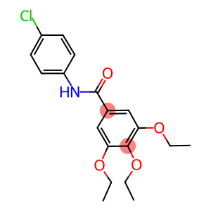 N-(4-chlorophenyl)-3,4,5-triethoxybenzamide